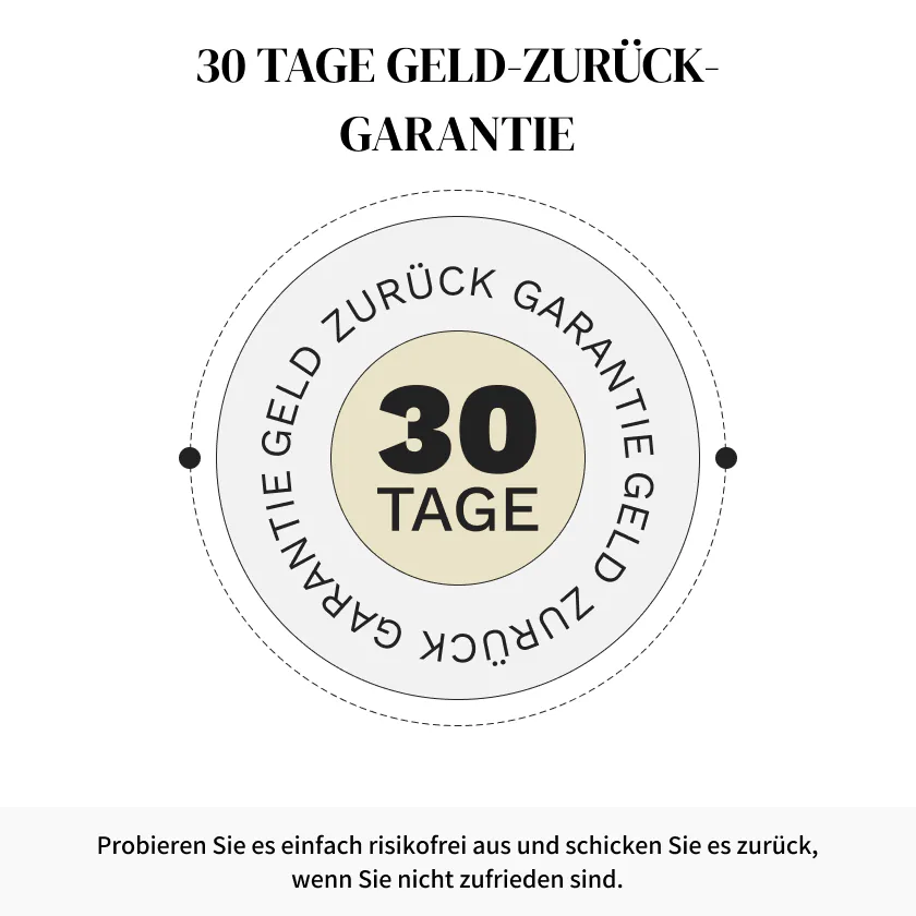 30 Tage Geld-Zurück-Garantie