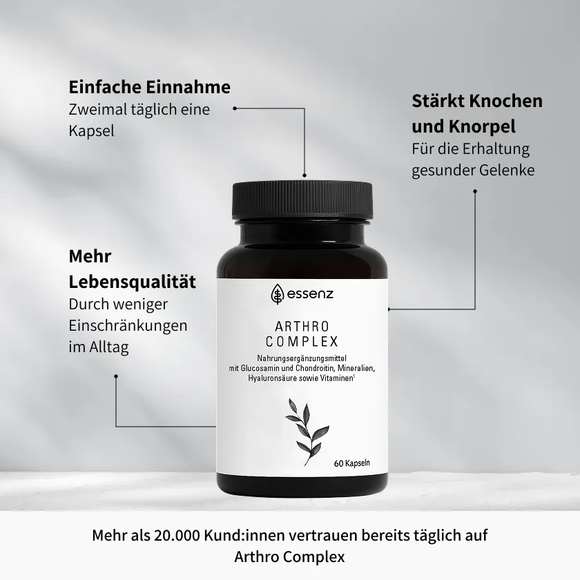 Erste spürbare Resultate bereits ab 2 Wochen