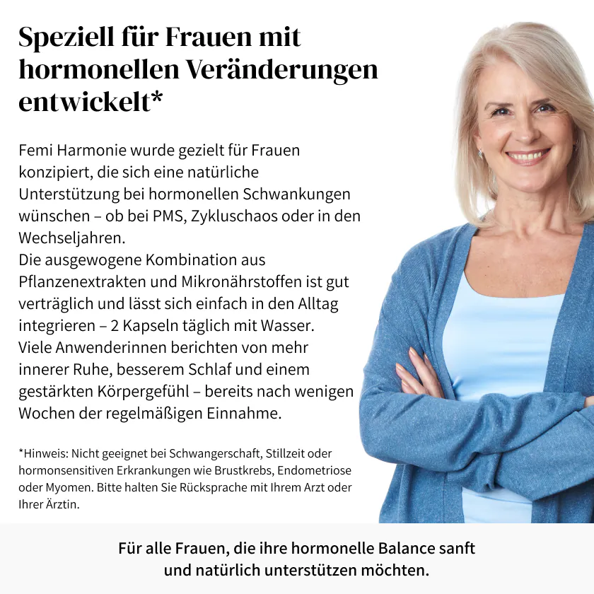 Femi Harmonie pflanzliche Wirkstoffe