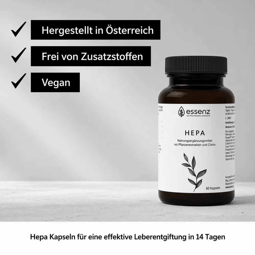 Hepa Kapseln Produkt mit Vorteilen