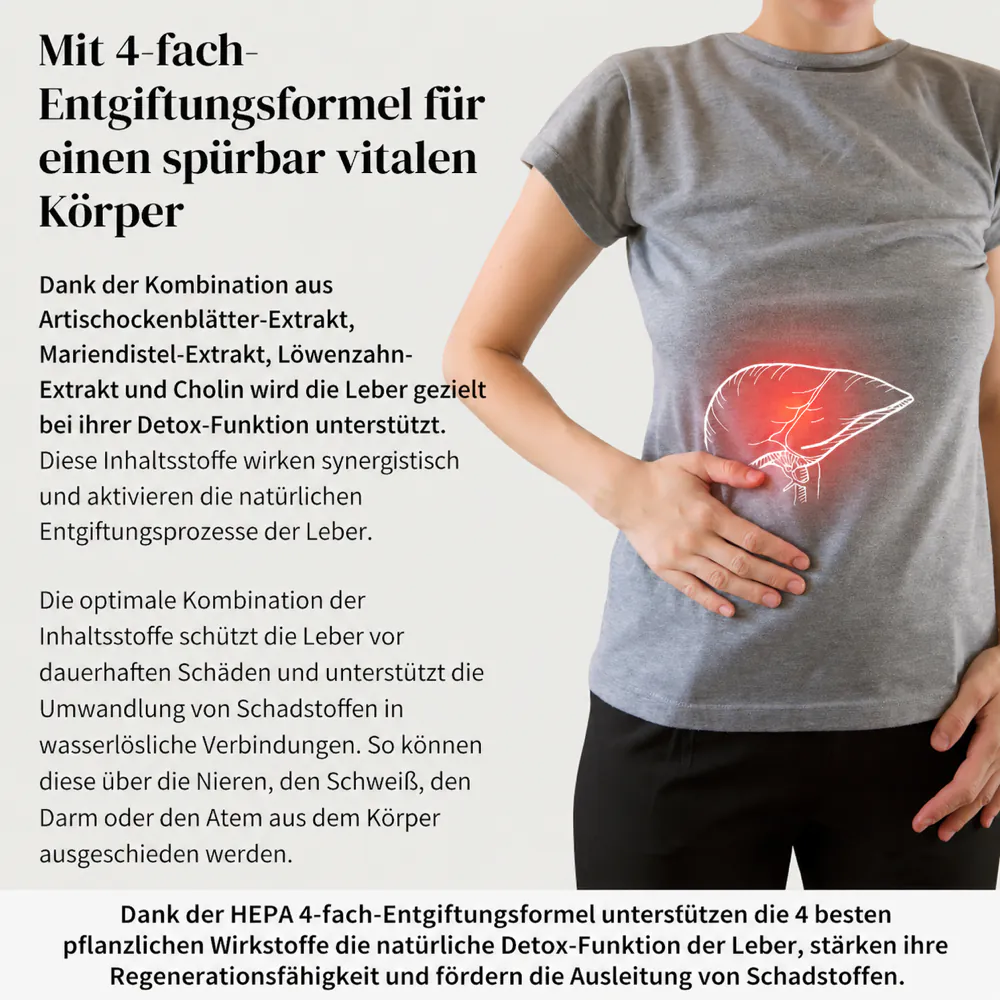 Hepa Soforthilfe für die Leber
