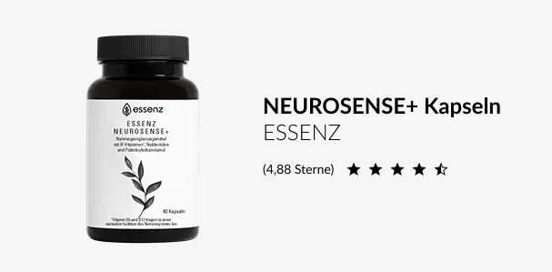 NEUROSENSE+ Kapseln von Essenz (4,88 Sterne)